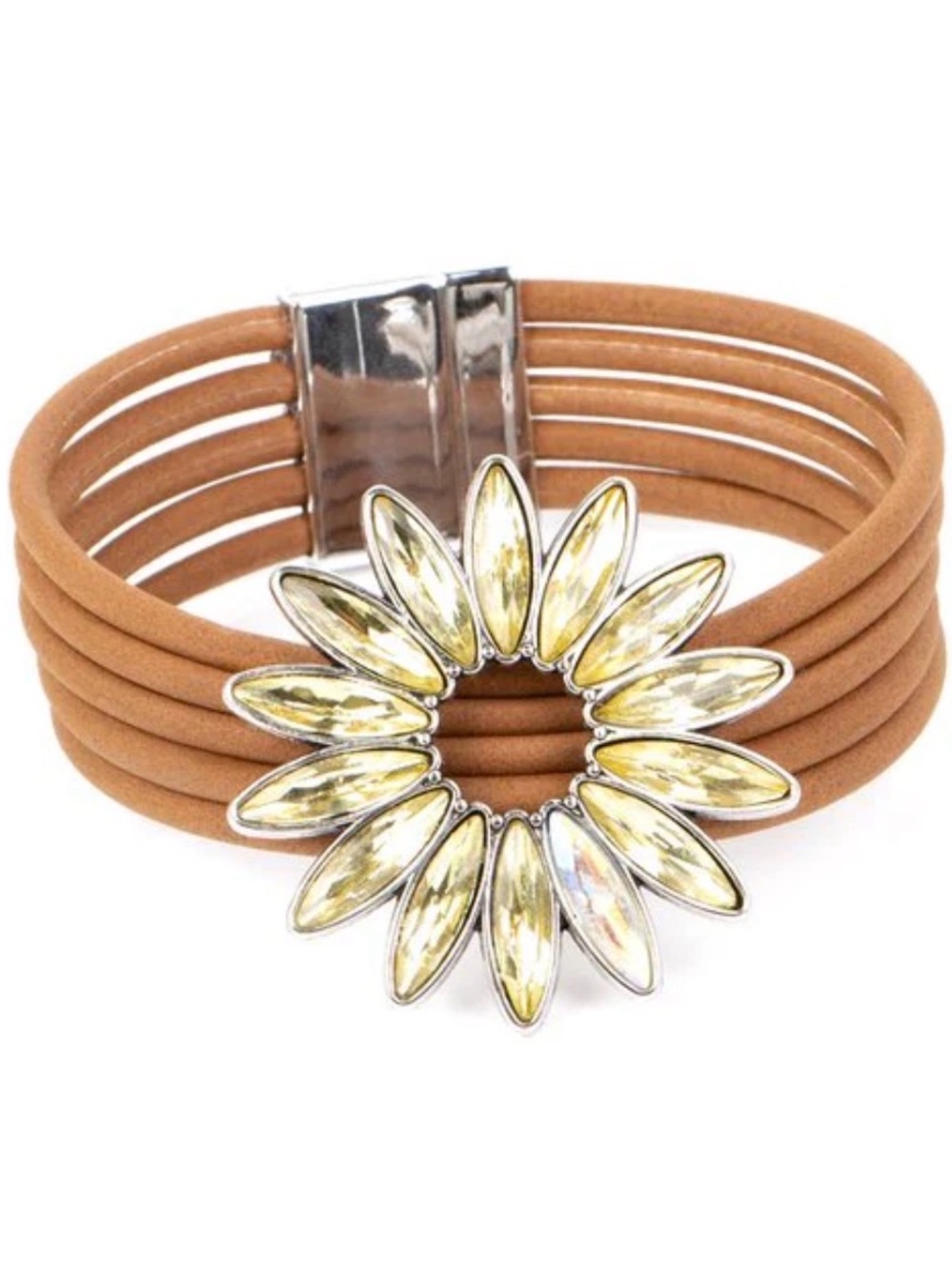 Paparazzi Astral Adventure Yellow Bracelet New